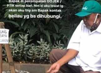 Heboh Bapak 2 Anak Duduk di Trotoar 2 Hari Minta Pekerjaan
