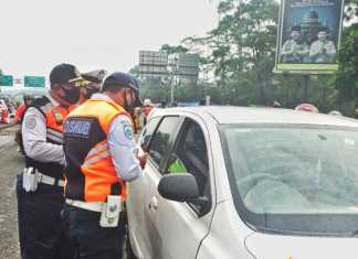 Jumlah Pelanggar PSBB Kian Menurun di Simpang Ciawi