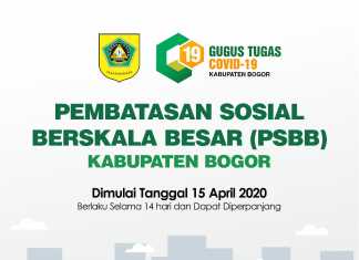 Berikut aturan PSBB Kabupaten Bogor