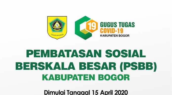 Berikut aturan PSBB Kabupaten Bogor