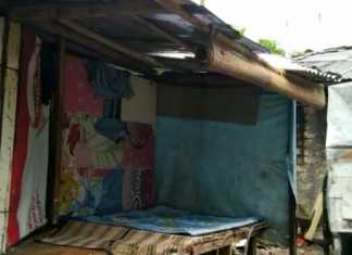 Kondisi rumah Nata (46) berdomisili di wilayah RT 03/09 Kelurahan Kedungbadak, Kecamatan Tanah Sareal Kota Bogor