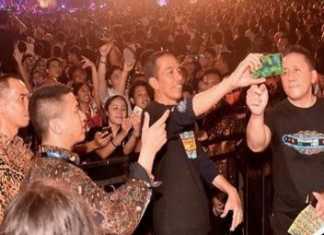 Hoaks, Foto Jokowi Hadir di Lokasi Konser Amal BPIP
