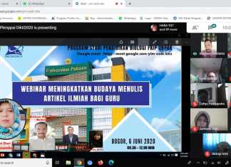 Program Studi Pendidikan Biologi Universitas Pakuan menyelenggarakan Webinar