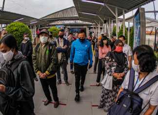 Wali Kota Bogor Bima Arya kembali meninjau aktivitas Stasiun Bogor