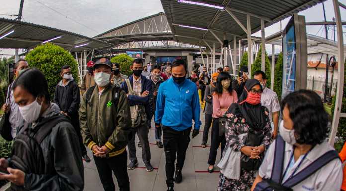 Wali Kota Bogor Bima Arya kembali meninjau aktivitas Stasiun Bogor