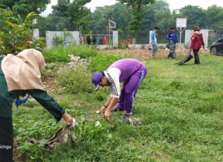 Ini Cara Kwarran Klapanunggal Peringati World Clean Up Day