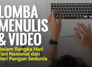Lomba menulis dan video Tani Center IPB University.