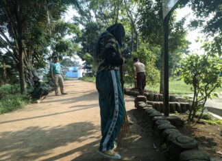 World Cleanup Day, Pengurus Kwarran Gunungputri: Ini Bentuk Pengamalan Tri Satya dan Dasa Dharma