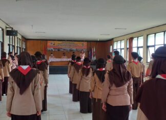 Wilayah IV merekrut anggota Pramuka Peduli. (Kominfo Kwarcab Kabupaten Bogor)