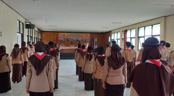 Ketua Kwarcab Kabupaten Bogor Buka Rekrutmen Pramuka Peduli di Wilayah IV Wilayah IV merekrut anggota Pramuka Peduli. (Kominfo Kwarcab Kabupaten Bogor)