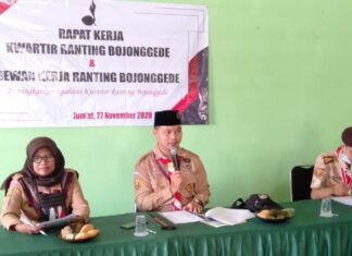 Rapat kerja Kwarran Bojonggede.