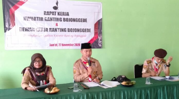 Rapat kerja Kwarran Bojonggede.