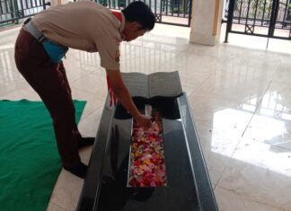 Pramuka Cisarua Peringati Hari Pahlawan