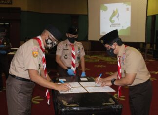 Rakercab ini pun dilaksanakan MoU dengan Dinas Pendidikan Kabupaten Bogor, Dispora Kab Bogor, KCD wilayah Bogor, Kemenag Kab Bogor, dan Perhutani wilayah Bogor. Dengan adanya MoU ini diharapkan pembinaan Pramuka di Kwarcab Kabupaten Bogor bisa lebih baik lagi.