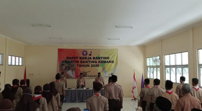 Rapat kerja ranting Kemang