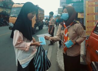 Masih Banyak yang Langgar, Kwarran Cibungbulang Gelar PAM Lalin dan Kampanye Adaptasi Kebiasaan Baru