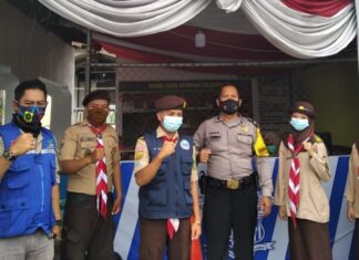 Bhabinbinmas dan Bidan Ciampea Apreisasi Pramuka