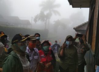 Bupati kunjungi pondokan gunung mas