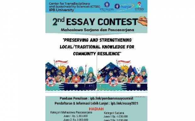 CTSS IPB University Selenggarakan Lomba Essay