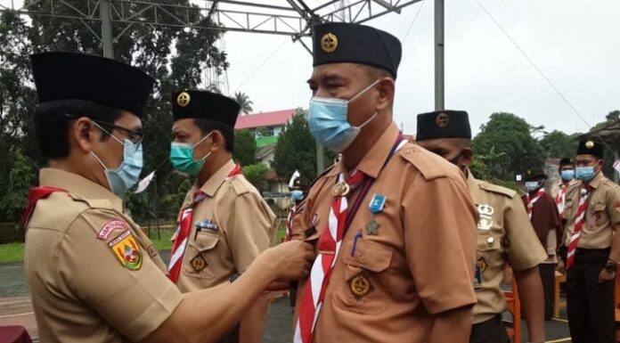 Lantik Ketua Kwarran Cigudeg, Ketua Kwarcab Bogor: Tanggung Jawab Kita Besar Lantik Ketua Kwarran Cigudeg, Ketua Kwarcab Bogor: Tanggung Jawab Kita Besar