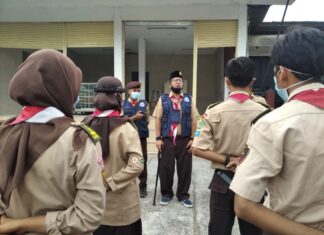 Monitoring Waka Kominfo Kwarcab di PAM Lalin Kwarran Ciampea
