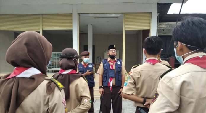 Monitoring Waka Kominfo Kwarcab di PAM Lalin Kwarran Ciampea