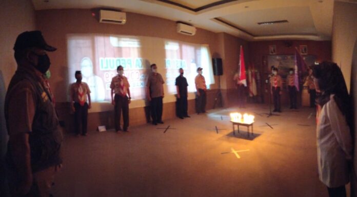 Begini Momen Peringatan Hari Boden Powell ke- 164 di Kwarcab Bogor Hari Baden Powell