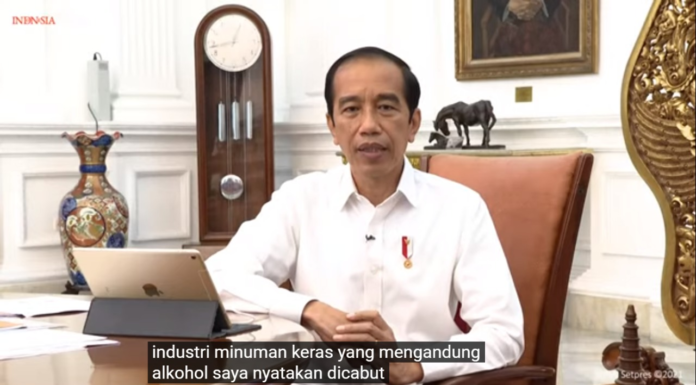 Presiden Jokowi. (Youtube Sekretariat Presiden)