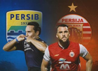 Persib Bandung dan Persija Jakarta. (Foto: Bola.com)
