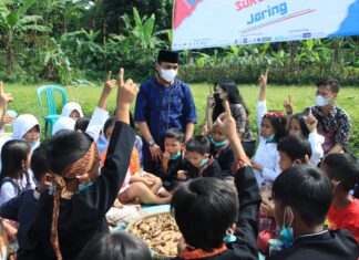 Bogor Youth Forum mengadakan Ngajar Ngabring di Kecamatan Bogor Utara. (Foto: Bogor Youth Forum)