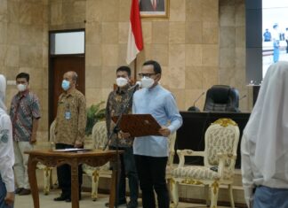 Wali Kota Bogor Bima Arya mengukuhkan FPSH HAM