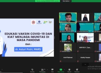 TIM KKN-T IPB University Beri Edukasi Vaksinasi Covid-19 dan Kiat Jaga Imunitas di Masa Pandemi