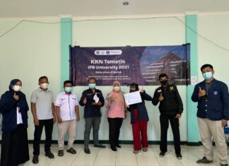 KKN-T Mahasiswa IPB University di Kelurahan Cisarua.