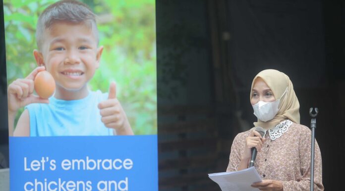 Yantie Rachim Apresiasi  PT Ceva Animal Health Indonesia Cegah Stunting