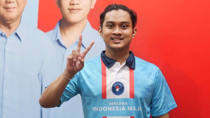 KPU Umumkan Prabowo-Gibran Pemenang Pilpres, Nandi Ketua Relawan Muda Prabowo-Gibran Ucapkan Selamat Nandi